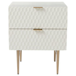 west elm Audrey 2 Drawer Bedside Table